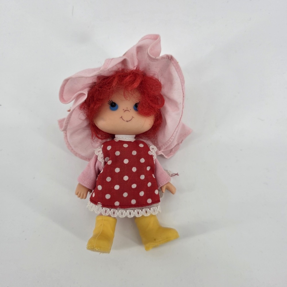 Strawberry Shortcake 1981 Lanard Clone Doll Jelly Bean Very Cherry Outfit Kenner